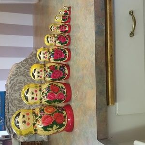 Russian Matrishka Doll set